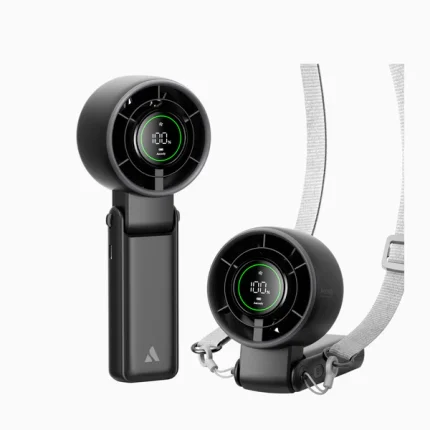 Aecooly Dual Air Channels Fan Halo 02 premium portable fan with strong airflow and modern design