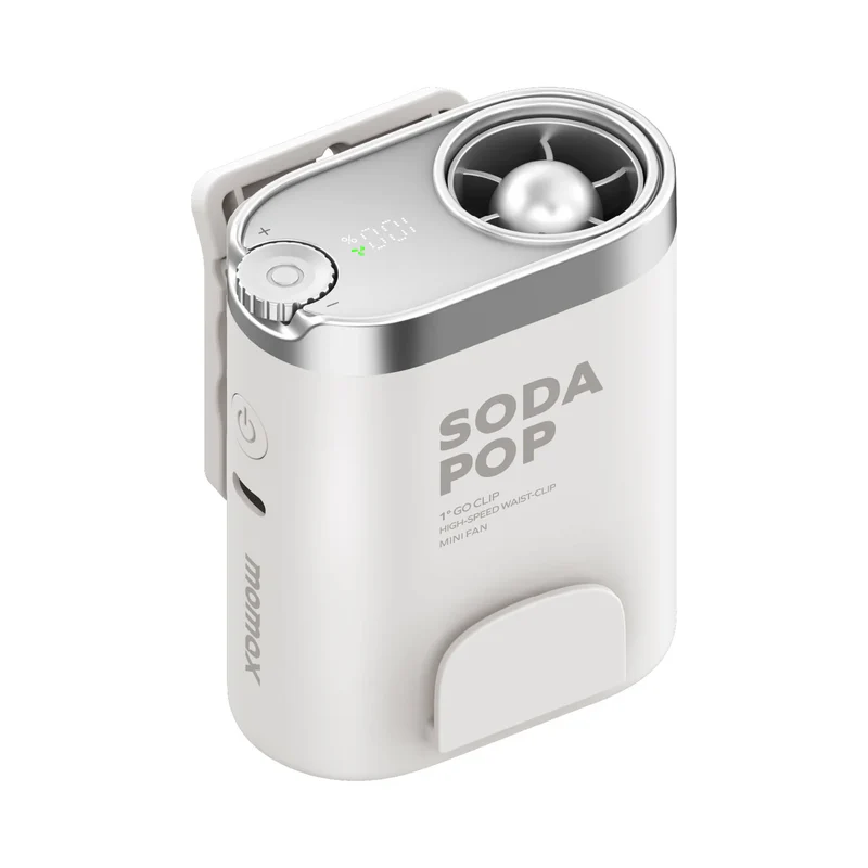 momax-1-go-clip-if23w-mini-fan (1) Momax 1° Go Clip high speed wearable fan with 40000 RPM motor for powerful cooling in Bangladesh