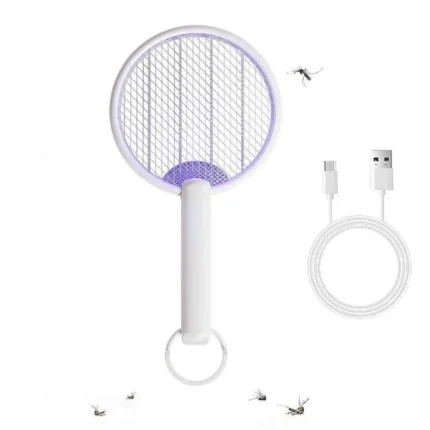 Qualitell C3 electric mosquito killer with fast Type-C charging and portable lightweight design for Bangladesh home use