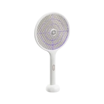 Qualitell E2 high voltage 4000V mosquito killer with UV light trap and rechargeable battery for Bangladesh home use