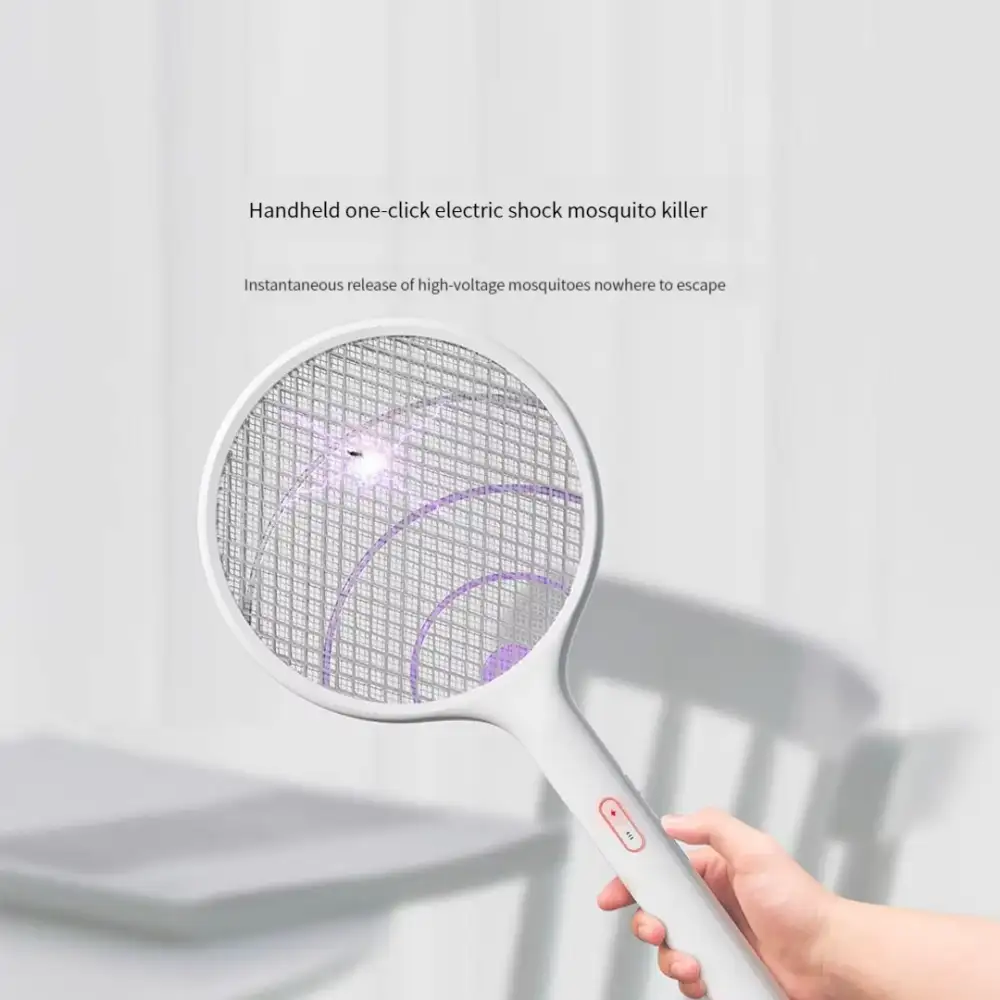 Xiaomi Qualitell E2 electric mosquito swatter with smart UV LED attraction and portable insect killer design
