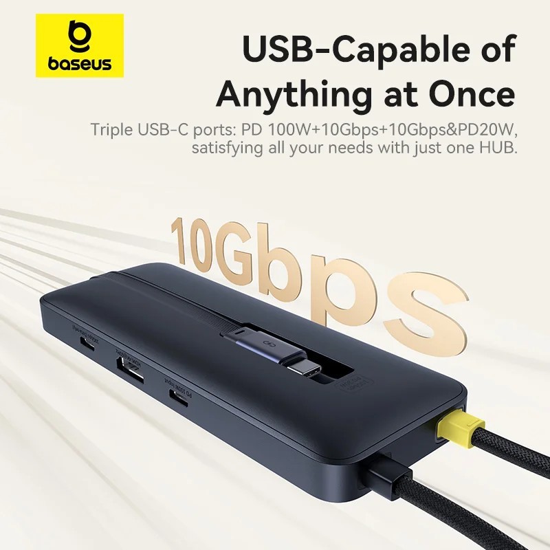 USB-C to HDMI 4K Hub for ultra HD display output and high speed connectivity on laptops