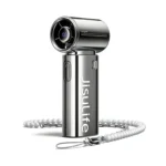 JISULIFE Handheld Fan Life9S Chrome – 27,000 RPM Turbo Portable Fan