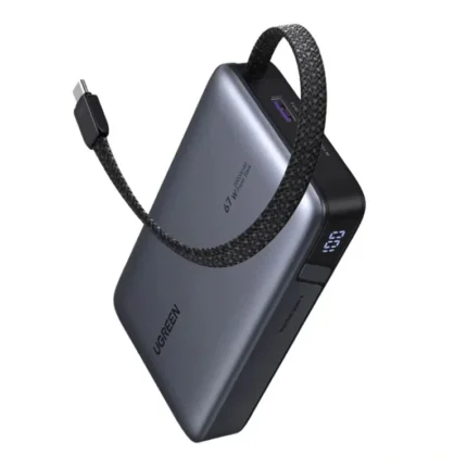 UGREEN PB550 premium fast charging power bank with built in USB-C cable and 20000mAh battery