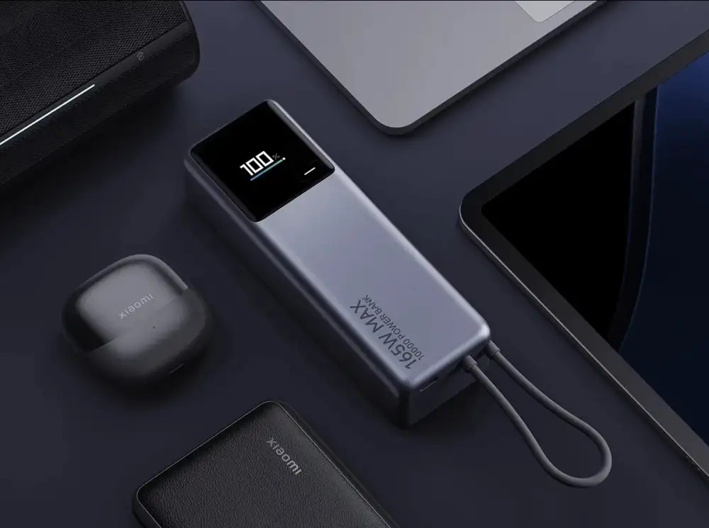 Best 165W Fast Charging Power Bank with intelligent temperature and safety protection
