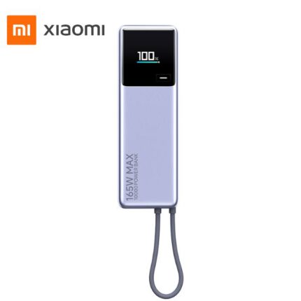 Xiaomi 165W 10000mAh power bank with ultra fast charging and smart digital display