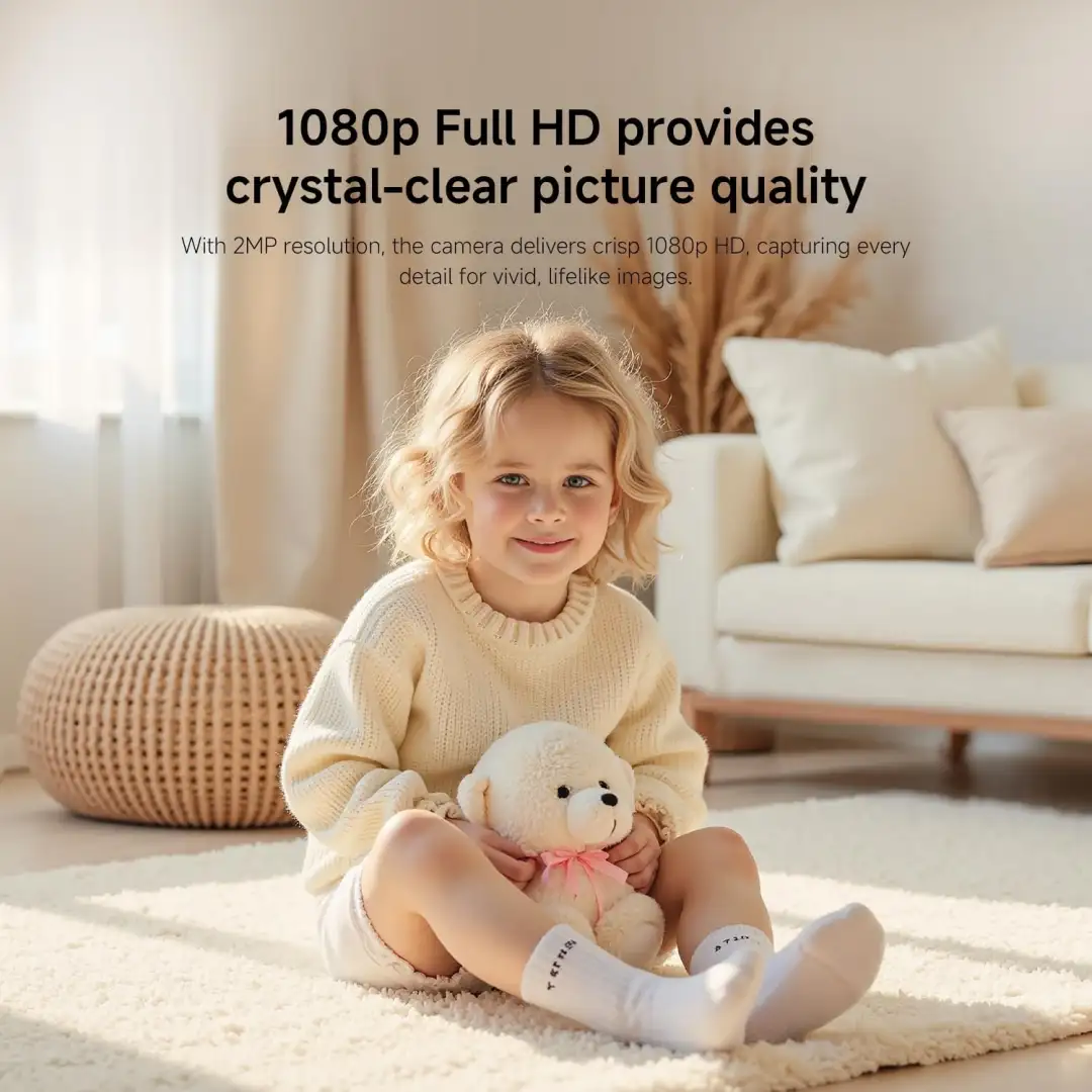 360 degree WiFi security camera with full panoramic coverage and remote mobile monitoring