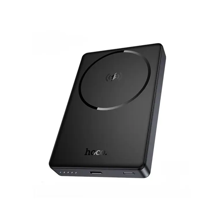 hoco-db98a-storm-pd-20w-10000mah (1) 20W PD Magnetic Power Bank for smartphones with fast charging and magnetic attachment