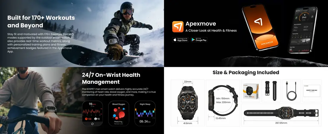 Rugged Smartwatch Bangladesh premium outdoor smartwatch with military grade durability