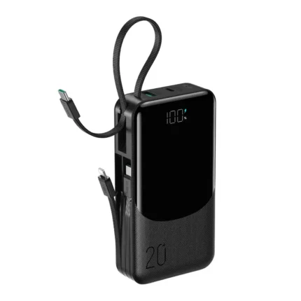 JOYROOM JR-PC2 22.5W 20000mAh portable power bank with 5-device simultaneous charging and LED display