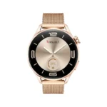 Kieslect Lady Smartwatch Lora 3 pink color with leather and silicone straps for women