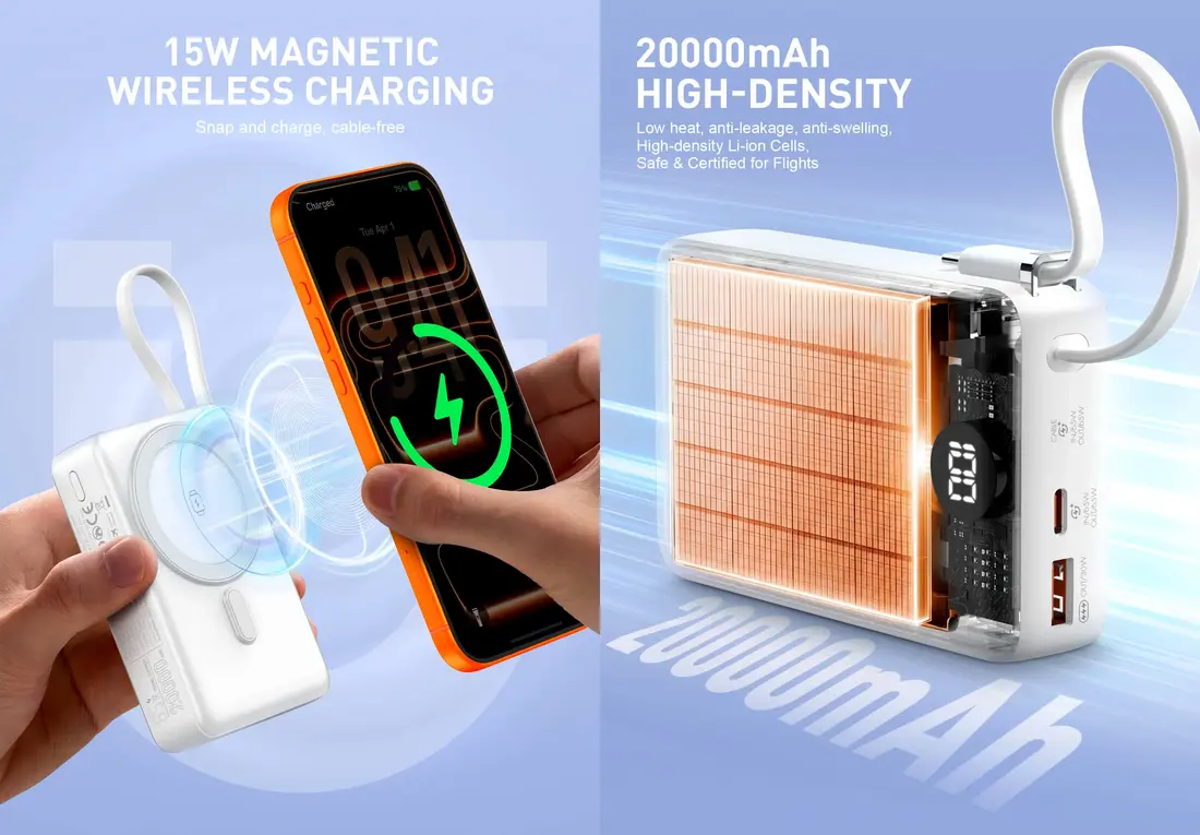 Latest LDNIO Power Bank Price in Bangladesh with 20000mAh battery and 65W PD charging