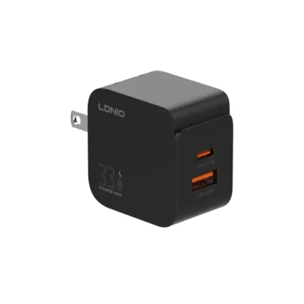 33W USB-C PD Charger compact travel charger with intelligent safety protection