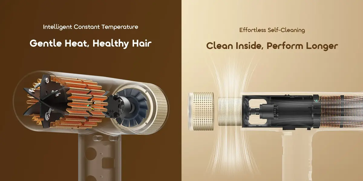 Professional Hair Dryer Bangladesh with 110000 RPM motor, diffuser, and cool shot function