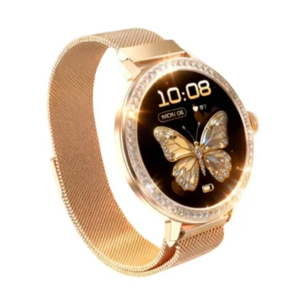 Best Ladies Smart Watch in Bangladesh with 1.32-inch AMOLED display, premium design, and health tracking features