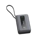 Best Laptop Power Bank in Bangladesh with 65W PD charging, integrated Type-C cable, and 20000mAh battery