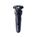 Wet and Dry Electric Shaver with 3 floating rotary heads, LED display, and IPX8 waterproof design